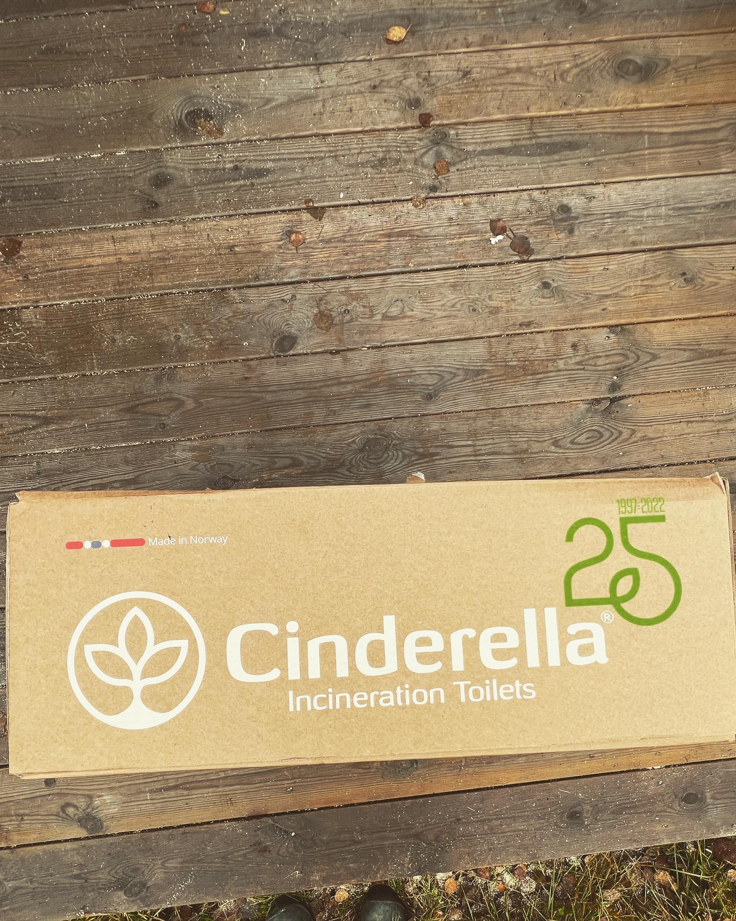 Montering av Cinderella forbrenningstoalett – bilde 5